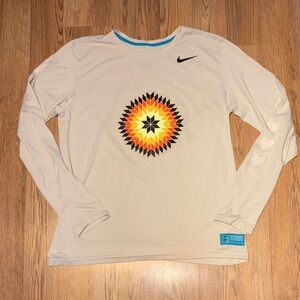 Nike N7 Dry-Fit long sleeve shirt. Sunburst collection